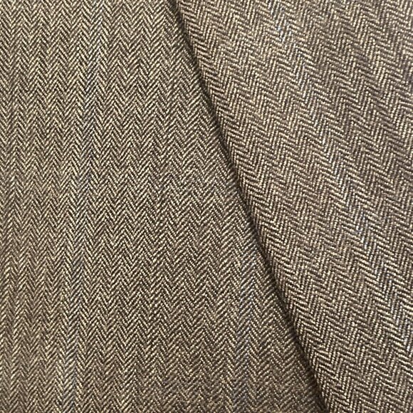 44L NWOT Lauren Ralph Lauren Brown Herringbone Wool Sport Coat Blazer Jacket - Picture 2 of 16
